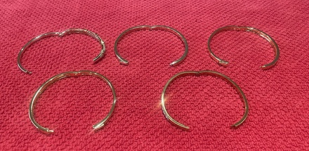 Gold Bracelets, Beautiful and Glistening